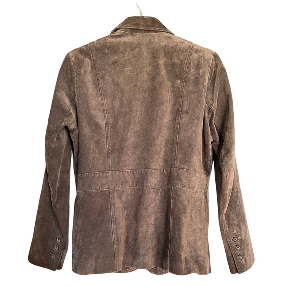Liz Claiborne Suede Blazer - Picture 2 of 5